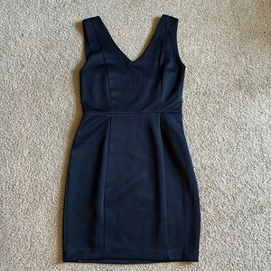 Metaphor Black Cocktail Dress